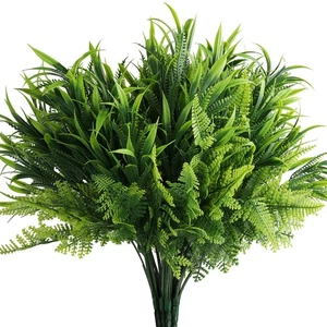 BELLE VOUS Plantas de Plastico Verdes (Pack de 6) Plantas Artificiales - Imagen 1 de 8