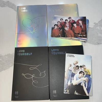 Love Yourself  Answer F & Tear 0 by BTS Also 13 Post Cards K-Pop Korea Foto 1 de 4