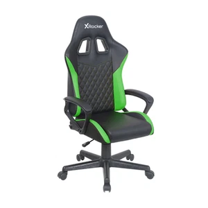 Apex Junior PC Kids Gaming Chair, Green - Picture 1 of 12