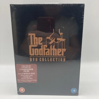 The Godfather Dvd Collection 5 Disc Set 2006 Paramount Pictures Pegi 18 Sealed - Image 1 of 3
