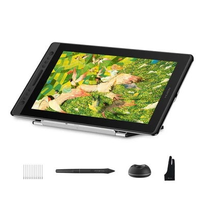 HUION Kamvas Pro 16 V2 15.6" Graphic Tablet 16K PenTech 4.0, Touch Bar & 6 Keys - Image 1 of 4