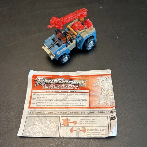 Transformers Energon Strongarm Complete T4 Cover