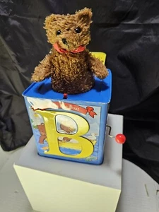Vintage 2002 Schylling Bär in einer Box, Teddybär Jack in der Box. - Bild 1 von 6