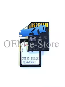 Genuine Navigation GPS DATA Memory SD Card U.S Map # 9UC0C Fit Some 2017 Murano - Picture 1 of 2