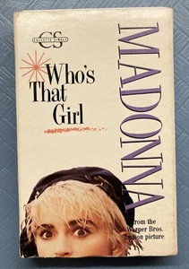 MADONNA Who’s That Girl USA Cassette Single w/ White Heat - Picture 1 of 5
