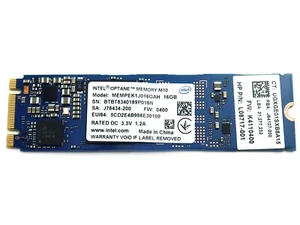 INTEL M10 MEMPEK1J016GAL 16GB M.2 PCIE 3.0 X2 NVME OPTANE SPEICHER SSD L08717-001 - Bild 1 von 2