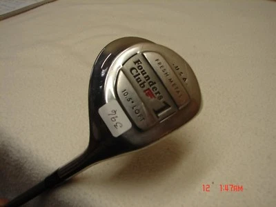 *Founders Club Fresh Metal 10.5 #1 Driver Right Handed Women's              #396 - Image 1 of 4