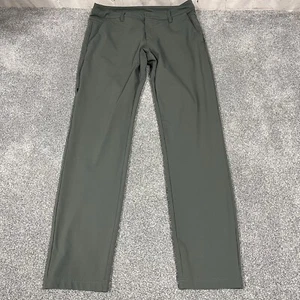 BYLT Men's 36x31 Everyday Pant 2.0 Slim Fit Premium Basics Dark Olive Green - Picture 1 of 9