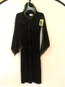 Child's Countessa Hooded Velvet Robe With Gothic Trim Halloween Size 8-10 - Picture 1 of 8