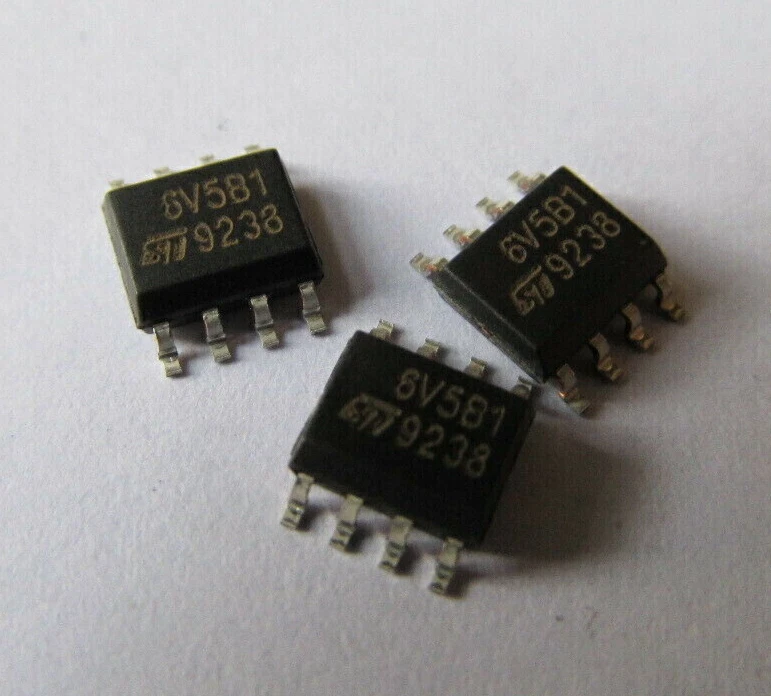 STM ITA6V5B1 TVS Diode Bidirectional 5 Channel 6.5V 300W 750pF SOIC-8 - Image 1 of 1