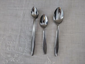 Lot of 10 NS CO. Japan Teaspoons Iced Teaspoons Tablespoons Soup Spoons Allegro  - Picture 1 of 10