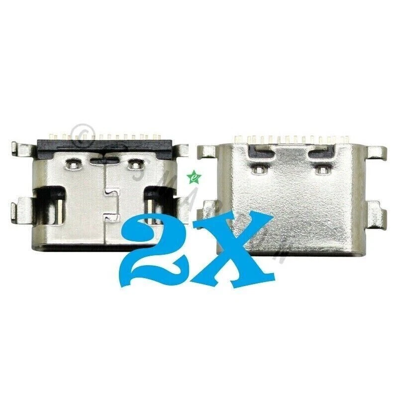 2 件 ONN 8 英寸儿童平板电脑 100044018G 100044018P USB 充电端口底座连接器 — 第 1/1 张图片