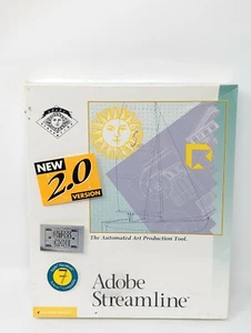 Vintage Adobe Streamline 2.0 for Mac - NEW SEALED - Picture 1 of 6