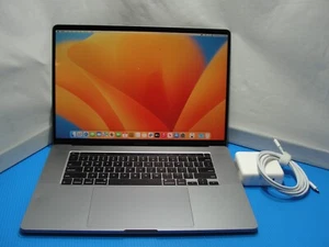 Apple Macbook Pro A 2141 MVVL2LL/A (2019)16”Retina i7-9750H 2.6GHz 32GB SSD 1TB - Picture 1 of 21