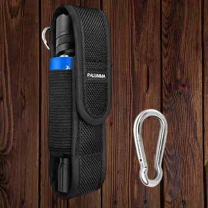 Taschenlampen Tasche Halter Nylon Gürtelholster LED Taschenlampe Taschenlampe Schutzhülle - Bild 1 von 8