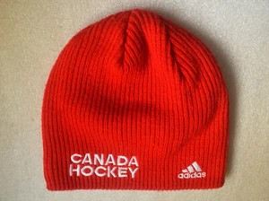 WORLD CUP of HOCKEY 2016 TORONTO CANADA Promo ADIDAS KNIT CAP / TOQUE / TUQUE - Picture 1 of 3