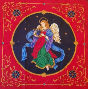 Vintage Angel Pillow Panel 2 Complete Panels VIP Cranston 100% Cotton - Picture 1 of 2