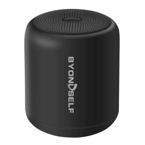 Mini Bluetooth Portable 5.0 Speaker + FM Radio + 12h IPX5 Battery Black