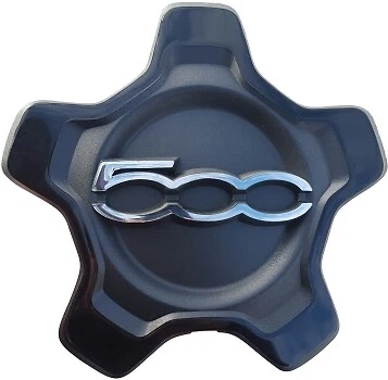ORIGINAL MOPAR WHEEL CENTRE CAP FOR FIAT 500X 2016 - 2019 BLACK - Image 1 of 1