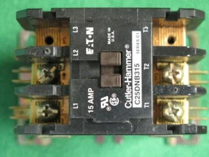 MARTILLO CORTADOR C25DNB315 LIEBERT 124501P1 CONTACTOR MAGNÉTICO BOBINA 3P 15 AMP 24V - Imagen 1 de 1