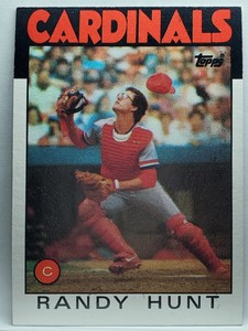 1986 Topps Randy Hunt #218