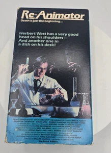 Re-Animator VHS TAPE       VG/EX "Vestron" - Picture 1 of 9