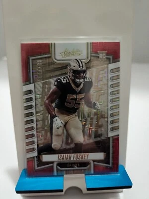 ISIAH FOSKEY 2023 ABSOLUTE FOOTBALL RED #084/499 - Image 1 of 4