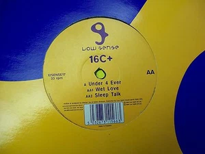 16C+-Under 4 Ever-Wet Love-Sleep Talk-12" Single UK Vinyl Low Sense - Picture 1 of 1