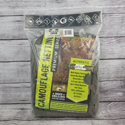 Camo Systems LW04B Premium Ultra-Lite Green/Brown Reversible 7.10'H x 19.80'L - Image 1 of 3