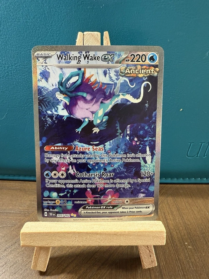 Walking Wake ex 205/162 SV05: Temporal Forces Holo NM - Image 1 of 2