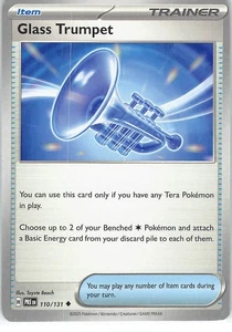 Glass Trumpet Uncommon SV: Prismatic Evolutions 110/131 NM - Picture 1 of 1