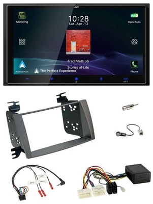 JVC USB Bluetooth 2DIN DAB Lenkrad Autoradio für Hyundai Sonata 2009-2014 aktiv - Bild 1 von 4