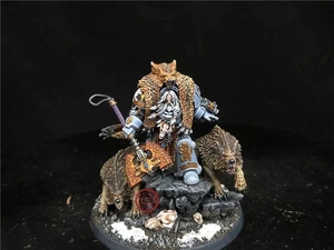 Warhammer 40K DPS painted Space Wolves Logan Grimnar SK6145 - Picture 1 of 7