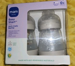 Mam Baby Bottles; Set of Two; Easy Start Anti-Colic - Picture 1 of 4