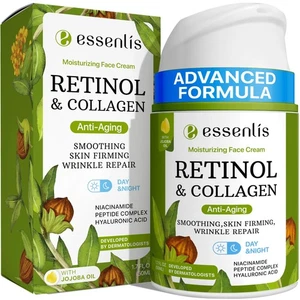 Retinol Cream for Face anti Aging Face Moisturizer with Collagen & Hyaluronic - Picture 1 of 13
