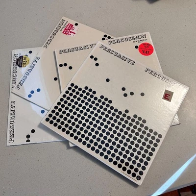 (4) ALL SEALED!!! Persuasive Percussion, Vinyl LP Lot COMMAND JAZZ Foto 1 de 4