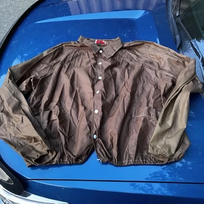 Chaqueta cortavientos McGregor Coach vintage talla 3XL marrón Foto 1 de 4