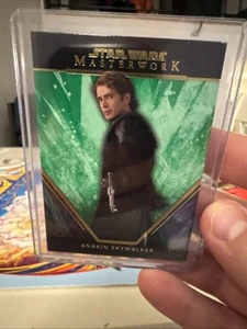 ๐ฐ2024 TOPPS STAR WARS MASTERWORK GREEN /99 ANAKIN SKYWALKER - Picture 1 of 2