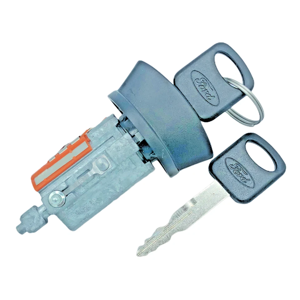 Ignition Switch Lock Cylinder Tumbler 2 Keys For Ford F250 F350 Super Duty 97-07 - Image 1 of 1