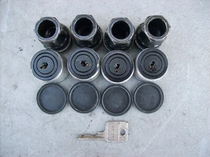 Porsche 911 968 944 Turbo S2 Wheel Lug Nut Lock Set w/ KEY - Picture 1 of 8