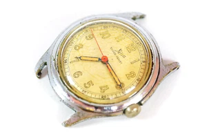 Felca Swiss Military Trench Style Watch, Felca 17 Jewels Wristwatch Parts / Res - Picture 1 of 7