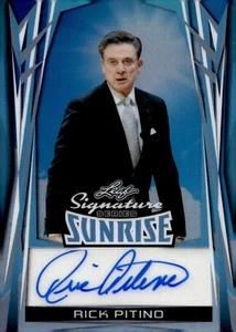 2025 Leaf Signature Series Sunrise Rick Pitino 1/1 Auto Autograph St Johns - Picture 1 of 2