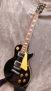 Gibson Les Paul Standard Ebony Black Made in USA 1978 Vintage Electric Guitar - Picture 1 of 10