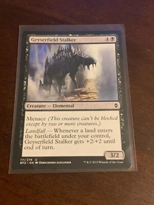 Magic the Gathering Battle for Zendikar Geyserfield Stalker - Picture 1 of 2