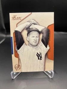 Whitey Ford 2003 Flair Greats#16 New York Yankees Baseball Card - Picture 1 of 2