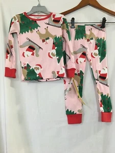 New Carter's Santa Tree Pajamas Set Boy Girls Christmas Toddler Light many sizes - Picture 1 of 5