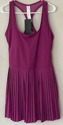 NUEVO CON ETIQUETAS FABLETICS Lo último Vestido Corto Plisado Activo Incorporado Pantalones Cortos/Sujetador Estante XL Foto 1 de 4