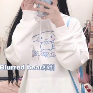 Cinnamoroll Hoodie Pullover Girls Sweatshirt Cute Long Sleeve Top Hooded Sweater - Picture 1 of 18