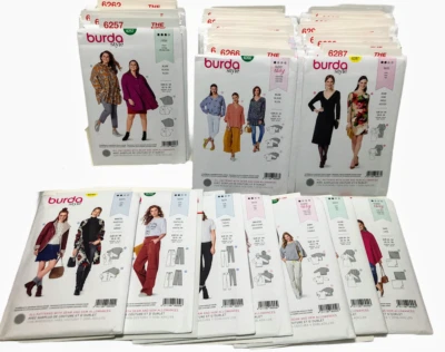 New Ladies Burda Style Patterns -Shirts, Pants or Dresses Many to Choose From - Image 1 of 2