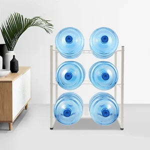 Porta brocca acqua 3 livelli 5 galloni porta bottiglie acqua supporto salva spazio - Foto 1 di 15